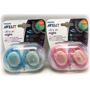 Philips Avent Ultra Air Night Soother 6-18M (2個裝）