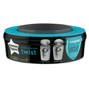 Tommee Tippee Twist & Click Sangenic 尿片處理桶抗菌膠卷 (單個裝)