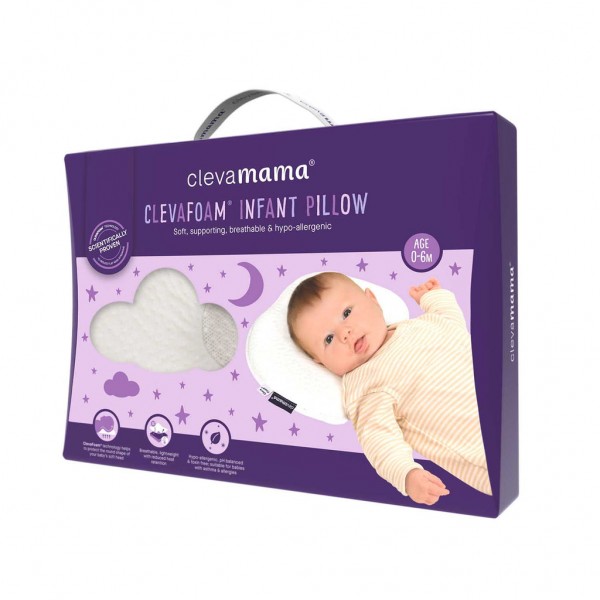 Clevamama嬰幼兒防扁頭記憶枕頭