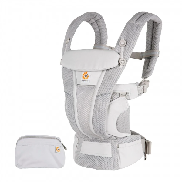 ERGOBABY OMNI BREEZE 多功能透氣嬰兒背帶 - 灰色