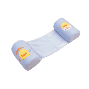 Piyopiyo嬰兒安全側睡枕-藍色