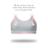 BRAVADO DESIGNS CLIP AND PUMP™免提哺乳胸圍配件-鴿灰/粉紅色
