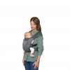 Ergobaby Embrace 環抱二式初生嬰兒背帶透氣款-灰黑色