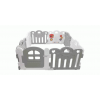 Haenim Toy Petit 寶寶屋地墊套裝附有面板固定扣 － 灰＋白色