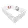 Haenim Toy Petit 10P寶寶屋地墊套裝附有面板固定扣 － 灰色 + 白色 (216.5 x 146.5 x 60cm)
