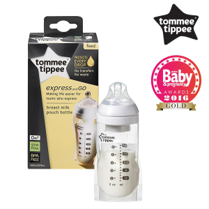 Tommee Tippee Express & go 儲奶袋奶瓶