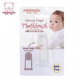 Minimoto: 單支裝矽膠手指牙刷