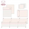 Minimoto Mini花園7件床品套裝-小尺寸
