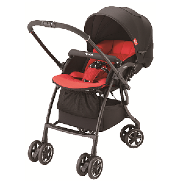 Aprica LUXUNA Comfort 舒適系列雙向嬰幼兒手推車 – 星光紅