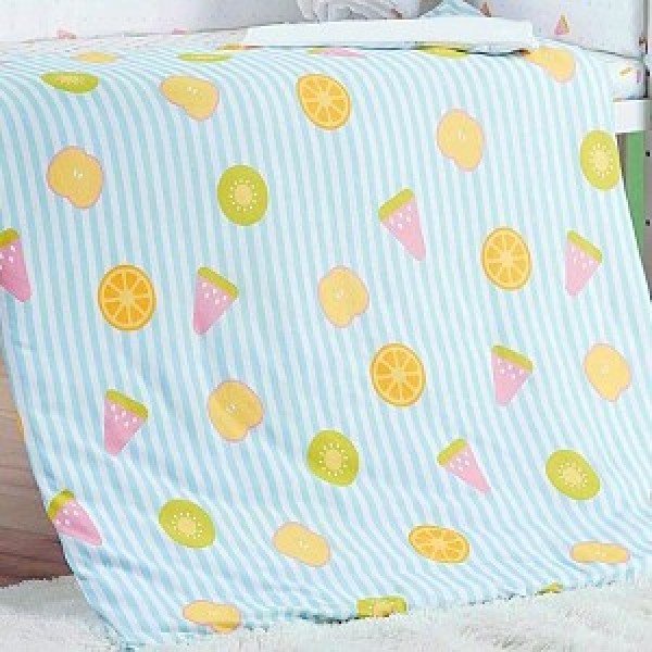 California Bear Baby Comforter - Summer Fruits