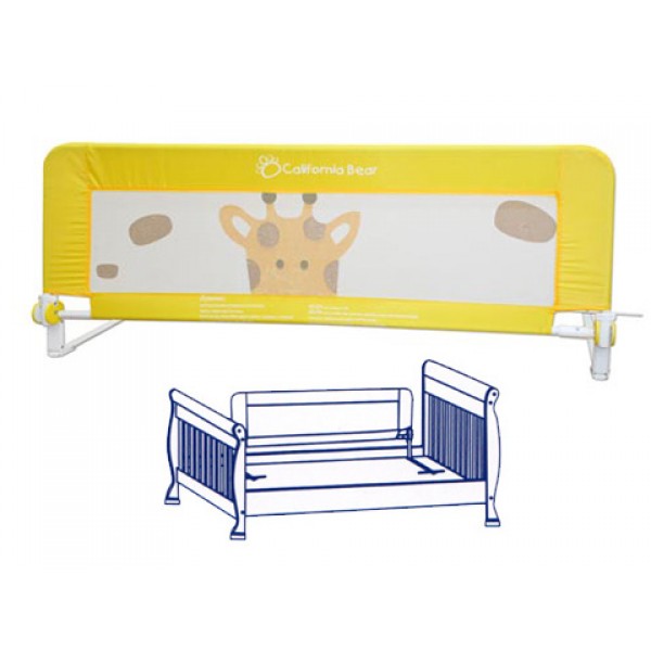 California Bear嵌入式床欄印花系列 (120cm/嵌入高度8cm) - 長頸鹿