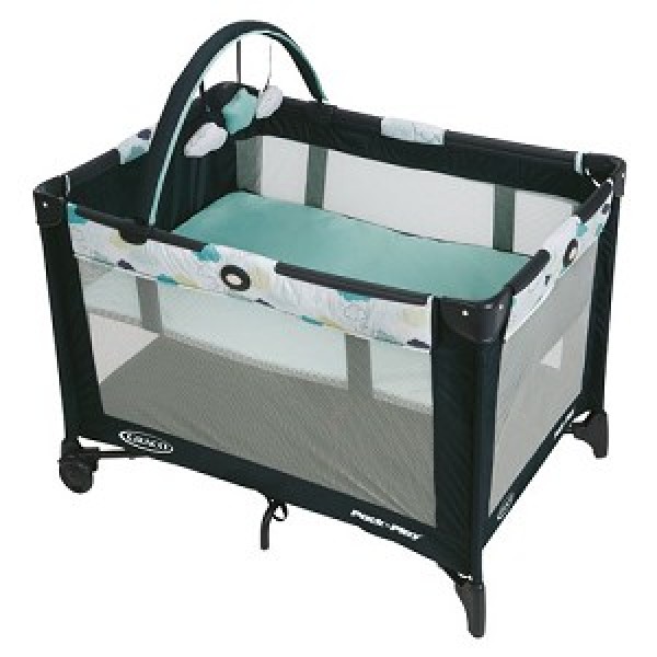 Graco PNP Base Folding Feet 舒適嬰幼兒安撫游戲床 – 彩雲