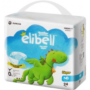 Elibell 嬰兒紙尿片 - 初生 24片