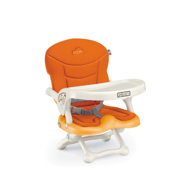 CAM Smarty 便攜小餐椅 - 橙色
