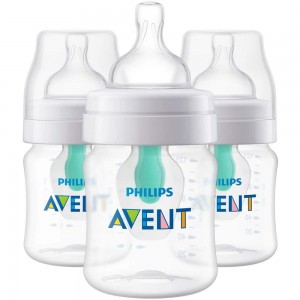 Philips AVENT anti-colic PP 260ml/9 安士奶瓶 連排氣装置 x 3個装